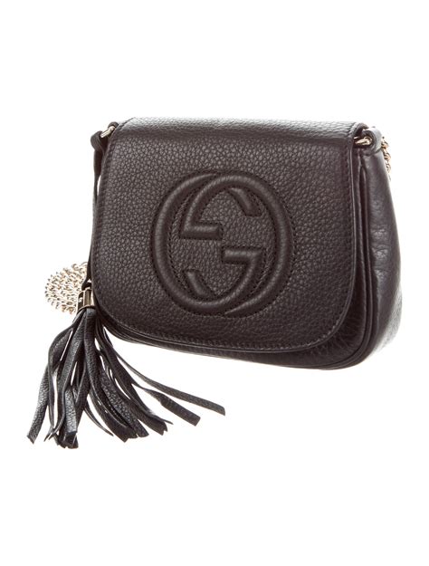 gucci soho leather chain crossbody bag review|gucci soho collection crossbody.